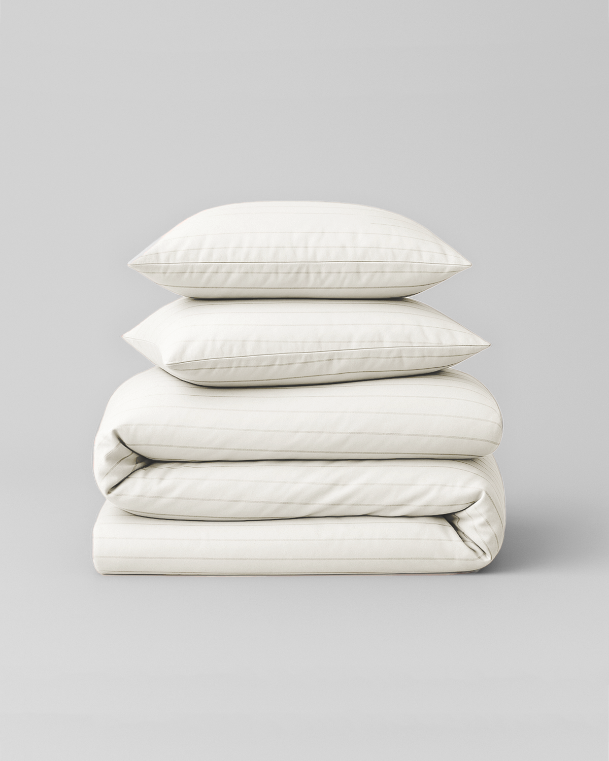 Flat White Bedding