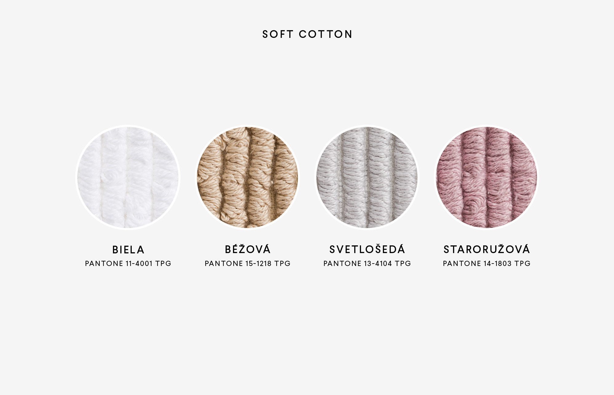  Kolekce Soft Cotton