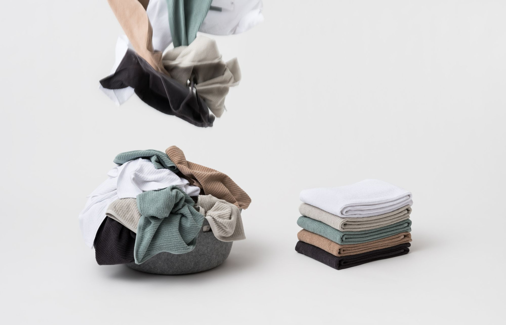 Vďaka ideálnej gramáži 550 g/m² uteráky a osušky Playful Cotton rýchlo schnú a zároveň dobre sajú vodu.