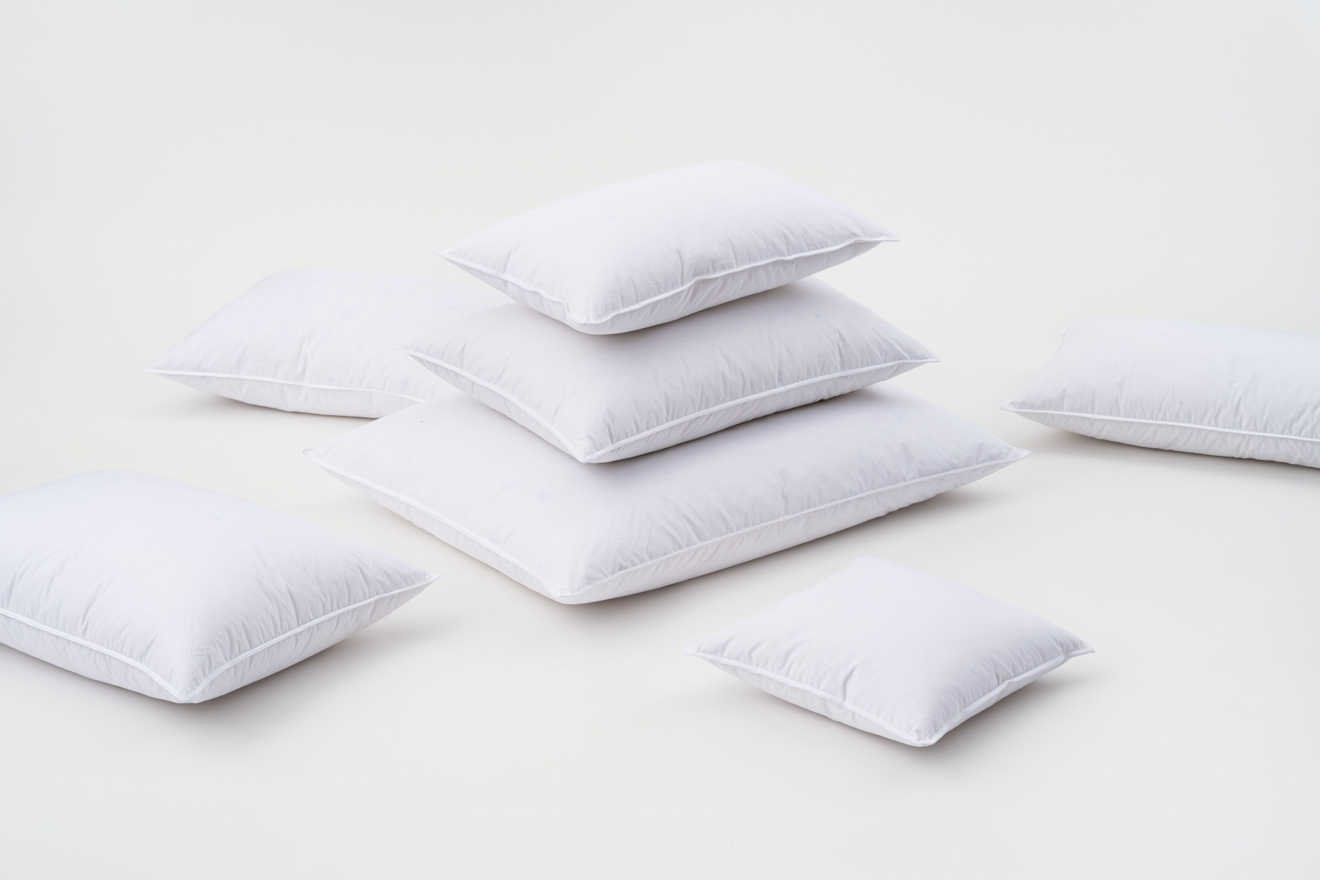 Our down duvets and pillows are filled with the highest quality goose down.
